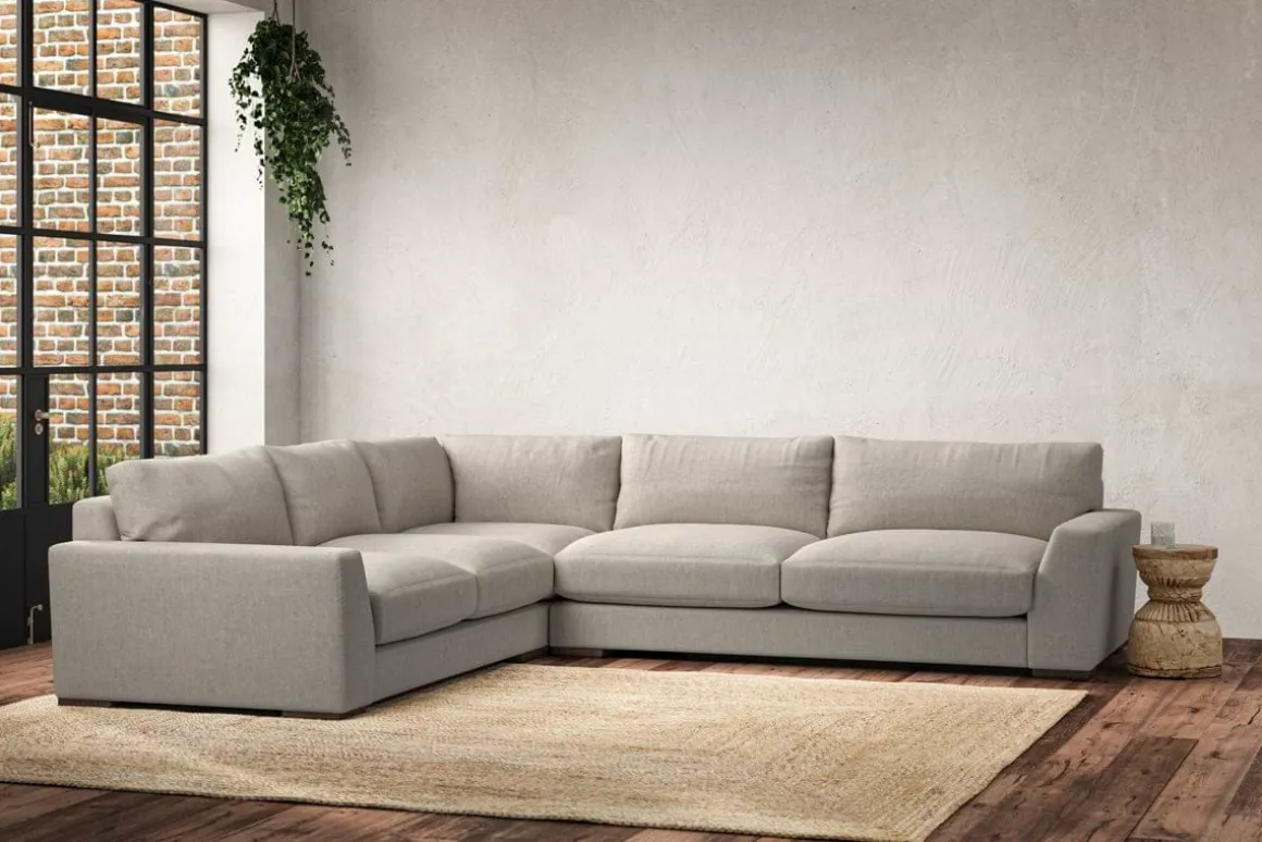 Guddu Large Left Hand Corner Sofa