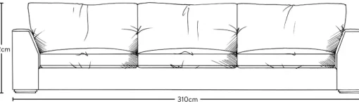 Guddu Super Grand Sofa