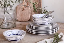 Iba Dinner Plate - Indigo