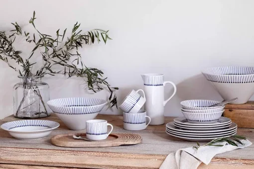 Iba Dinner Plate - Indigo