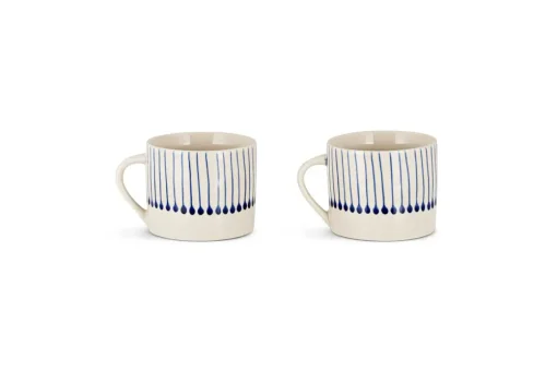 Iba Mug - Indigo - Small (Set of 2)