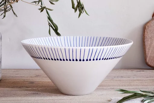 Iba Serving Bowl - Indigo