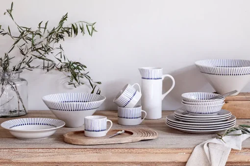 Iba Side Plate - Indigo