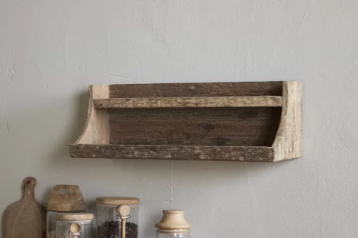 Ibo Reclaimed Wood Storage Shelf - Natural