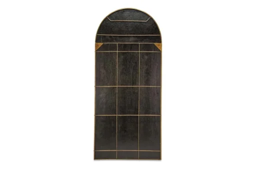 Imoma Iron Full Length Arch Mirror - Brass