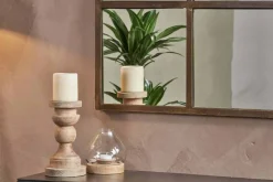 Imoma Iron Overmantel Arch Mirror - Brass