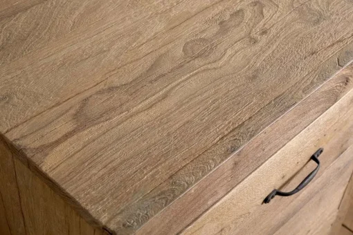Iya Reclaimed Wood Chest of Drawers - Natural - Small