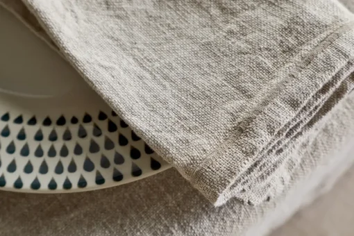 Junto Linen Napkin - Natural (Set of 4)