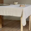 Junto Linen Tablecloth - Natural - Small