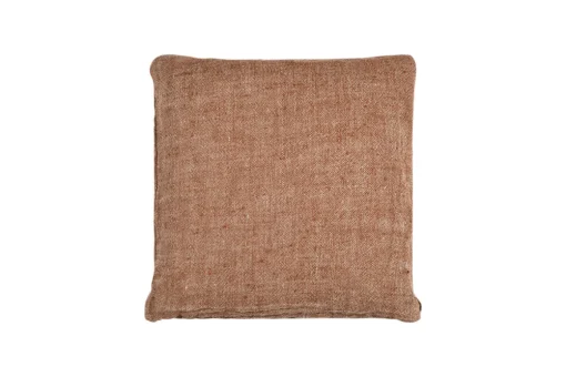 Kana Linen Cushion Cover - Rust