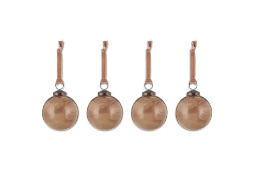 Kancha Baubles - Mocha (Set of 4)