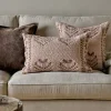 Kandy Wool & Cotton Cushion Cover - Dusty Pink