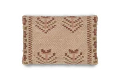 Kandy Wool & Cotton Cushion Cover - Dusty Pink