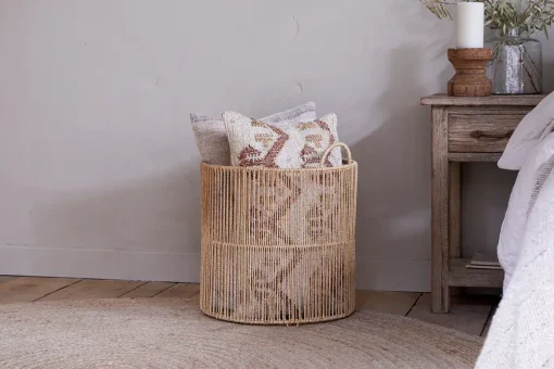 Kanika Jute Basket - Natural