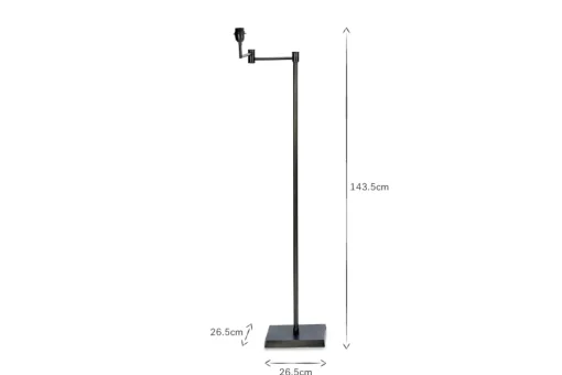 Kara Iron Floor Lamp - Bronze