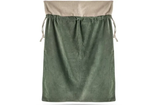 Karru Cotton Velvet Sack - Forest Green