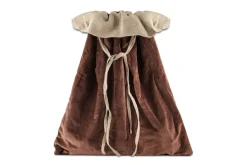 Karru Cotton Velvet Sack - Rich Mocha