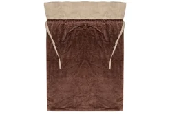 Karru Cotton Velvet Sack - Rich Mocha