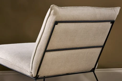 Kashvi Oversized Linen Lounger - Natural