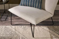 Kashvi Oversized Linen Lounger - Natural