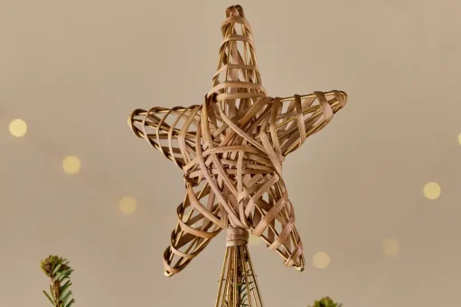 Katana Cane Tree Topper - Natural