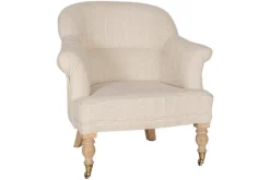 Kiana Cotton Armchair - Natural