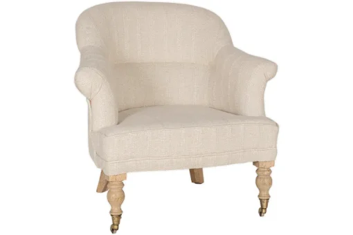 Kiana Cotton Armchair - Natural