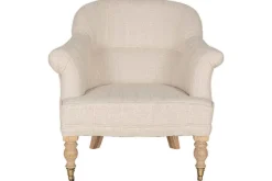 Kiana Cotton Armchair - Natural
