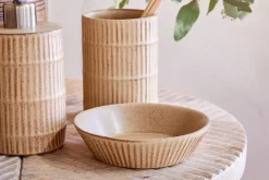 Kiani Ceramic Soap Dish - Cream