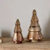 Konara Glass Tree - Gold Crackle