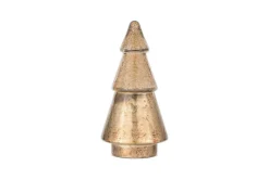 Konara Glass Tree - Gold Crackle