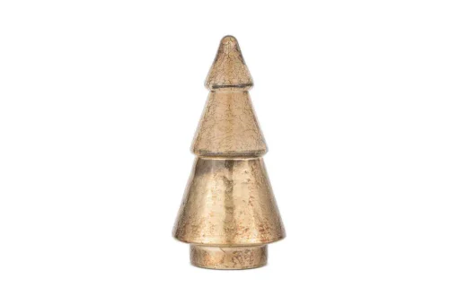 Konara Glass Tree - Gold Crackle