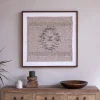 Lena Textured Wall Art - Off White