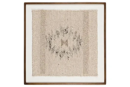 Lena Textured Wall Art - Off White