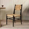 Lohanda Acacia & Munja Grass Dining Chair - Charcoal