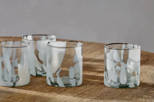 Lohara Tumbler - White (Set of 4)