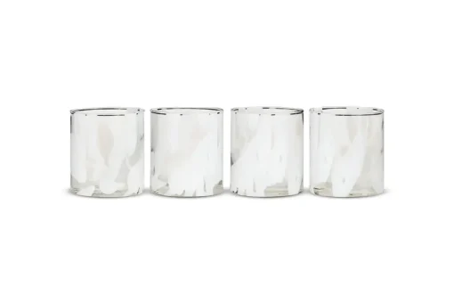 Lohara Tumbler - White (Set of 4)
