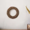 Madhi Wire Ball Wreath - Brass