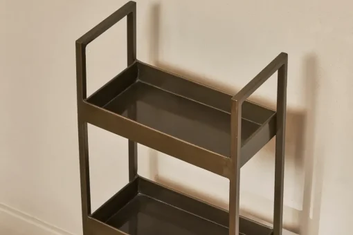 Mahi Bathroom Storage Caddy - Antique Brass
