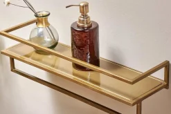 Mahi Wall Shelf With Towel Rail