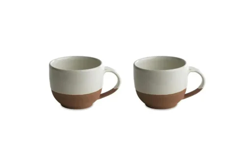Mali Coffee Mug - White (Set of 2)