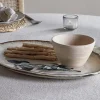 Malia Large Oval Platter - Cream
