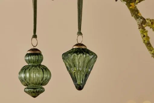 Manipur Baubles - Green (Set of 3)