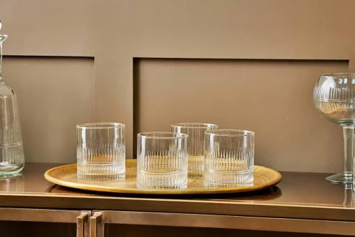 Mila Tumbler - Clear (Set of 4)