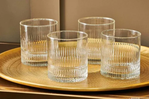 Mila Tumbler - Clear (Set of 4)
