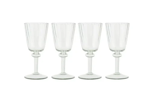Minati Wine Glass - Clear - (Set of 4)