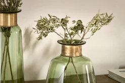 Miza Glass Vase - Green
