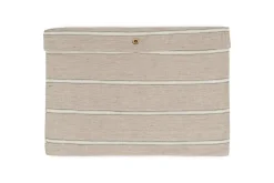 Mora Hemp & Cotton Duvet Cover - Stone Grey