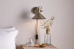 Moti Wall Lamp - Antique Brass