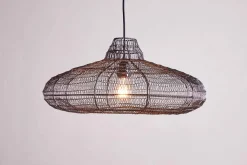Mukuni Wire Lampshade - Bronze/Black